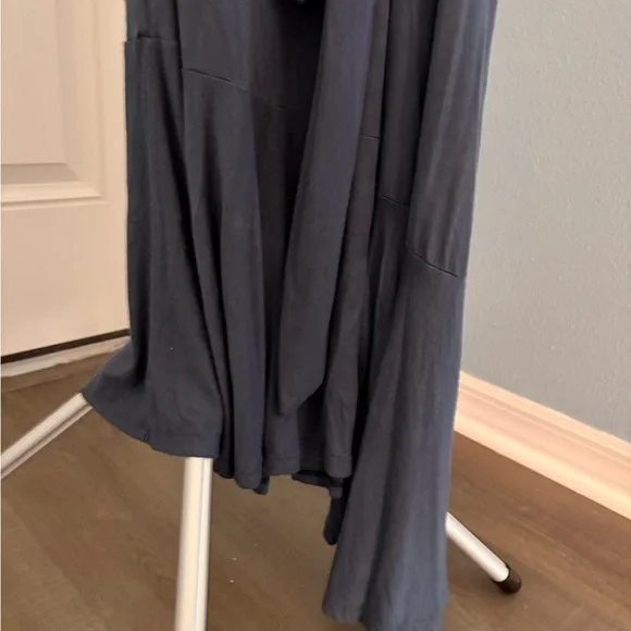 Go Couture Asymmetrical Navy Dress - Picture 4 of 8